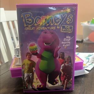 VHS 📼 Barneys adventure the movie